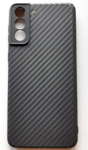 TPU maska Carbon 0.3mm za SAMSUNG SM-G996F, Galaxy S21 Plus 2021 (6.7") crna