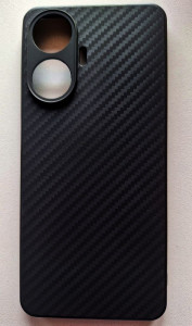 TPU maska CARBON za Realme C55 2023 (6.72") CRNA