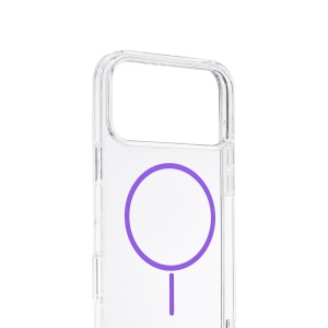 TPU maska Clear Color MagSafe za iPhone 17 Pro MAX 2025 (6.9") providna - Img 4