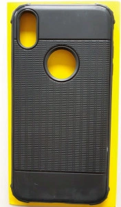 TPU maska IRON za iPhone XS MAX 2018 (6.5") crna