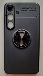 TPU maska MAGNET RING za SAMSUNG SM-S921B, Galaxy S24 2024 (6.2") crna - Img 2
