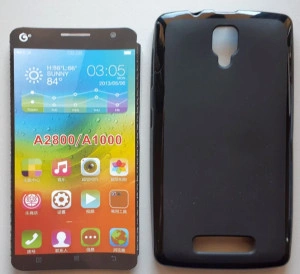 TPU maska Pudding za Lenovo A1000 2014 (4.0") CRNA