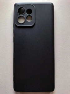 TPU maska PUDDING za Motorola Moto Edge 40 Pro 2023 (6.67") crna