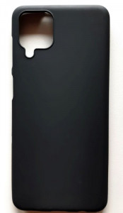 TPU maska PUDDING za Samsung SM-A125F, Galaxy A12 2020 (6.5") CRNA