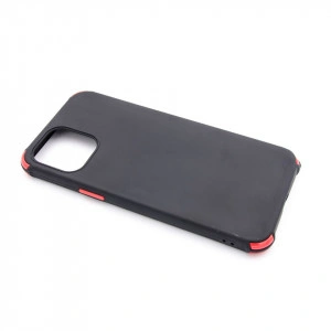 TPU maska RIDGE za iPhone 12 Pro Max 2020 (6.7") crna