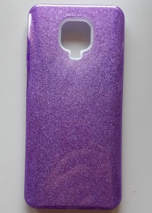 TPU maska SPARKLY SHINE za XIAOMI Redmi Note 9 Pro 2020 (6.67") LJUBIČASTA