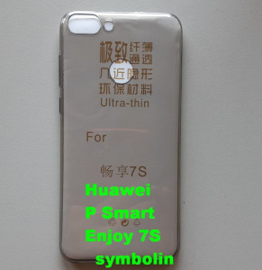 TPU maska ultra tanka 0.3mm za Huawei P smart 2018, Enjoy 7S (5.65") dim providna
