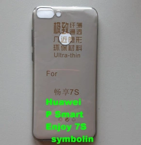 TPU maska ultra tanka 0.3mm za Huawei P smart 2018, Enjoy 7S (5.65") dim providna