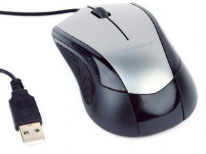 USB Opticki miš Gembird MUS-3B-02-BG, 1000Dpi 3-button black/space USB - Img 3