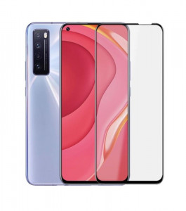Zaštitno kaljeno staklo 5D Full Glue za Huawei P40 lite 5G (6.5") CRNI RUB