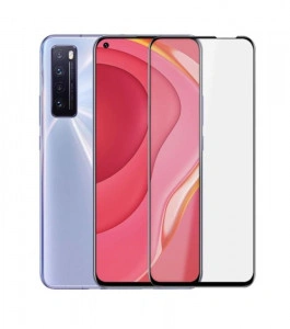 Zaštitno kaljeno staklo 5D Full Glue za Huawei P40 lite 5G (6.5") CRNI RUB