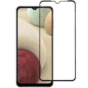 Zaštitno kaljeno staklo 5D Full Glue za Samsung SM-A125F, A025F, A025G, A022F, Galaxy A12 2020 (6.5") crni rub