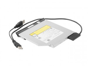 Adapter eksterni USB na SATA za Slim SATA SSD, DVD, Gembird A-USATA-01 - Img 3