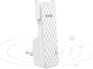 Bežični Extender Tenda A9 WiFi ripiter, ruter 300Mbps Repeater Mode Client+AP white - Img 3