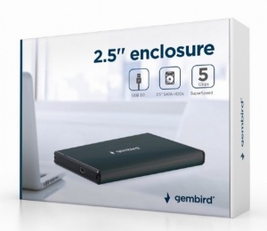 Externo kuciste USB 3.0 za 2.5" SATA hard diskove crni Gembird EE2-U3S-3-DB - Img 3