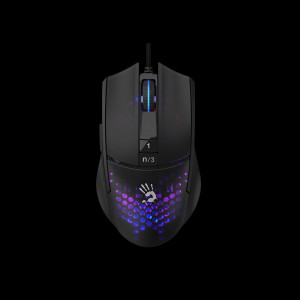 Gejmerski optički miš, A4Tech Bloody A4-L65 MAX, 2000Hz/1000-2000Dpi, Black, USB kabl 125mm, Honexcomb - Img 2