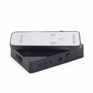 HDMI interface SWITCH s 3 porta, Gembird DSW-HDMI-34, daljinski upravljač - Img 2