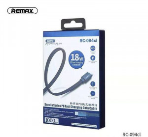 Kabl Type C na iPhone LIGHTNING, REMAX RC-094CL KEROLLA SERIES 18W (punjenje i prenos podataka) - Img 3