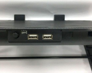 Kuler, Hladnjak, Postolje za hladjenje laptopa GEMBIRD N2000FS do 17 inča - Img 3