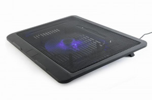 Kuler, Hladnjak, Postolje za hladjenje laptopa Gembird NBS-1F15-04, 15" 120mm Fan, Ergo Stand - Img 1