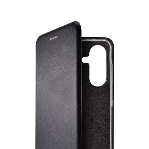 Preklopna futrola Flip LEATHER za za Samsung SM-A566B, Galaxy A56 5G 2025 (6.7") crna