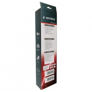 Produžni kabl sa zaštitom 6 utičnica (3x1.0mm) Gembird SPG6-B-15 (3G1.0), duž. 4.5m - Img 2