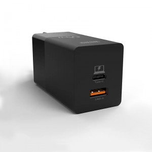 Punjač 65W za mobilni USB A plus USB Type C QC 65W, 3A, WEWO PD 65W - Img 3