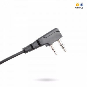 Slušalica s mikrofonom i akustičnom tubom EP-2XM za SAMCOM CP-446, CP-446D, CP-500, Motorola 2PIN konektor - Img 6
