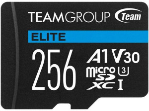 TeamGroup MICRO SDXC 256GB UHS-I ELITE + SD Adapter TEAUSDX256GIV30A103 - Img 2
