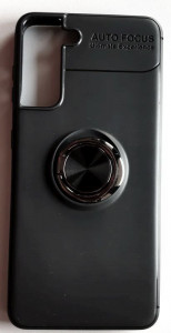 TPU Magnet RING maska za SAMSUNG SM-G991F, Galaxy S21 2021 (6.2") crna