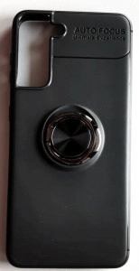 TPU Magnet RING maska za SAMSUNG SM-G991F, Galaxy S21 2021 (6.2") crna