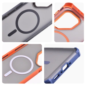 TPU maska BORDER DEFENDER MAGSAFE za iPhone 17 Pro MAX 2025, iPhone 18 Pro MAX 2026 (6.9") providna - Img 2