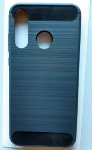 TPU maska BRUSHED za Huawei Honor 20 Lite 2019 (6.21"), crna