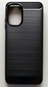 TPU maska BRUSHED za Realme 10 2022 (6.5") CRNA