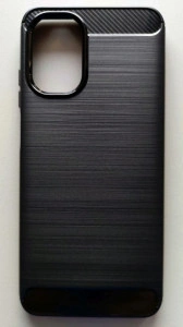 TPU maska BRUSHED za Realme 10 2022 (6.5") CRNA