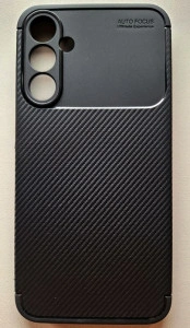 TPU maska CARBON za Samsung SM-A155F, A15 4G/5G 2023 (6.5") crna