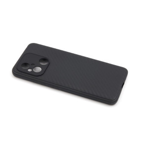 TPU maska CARBON za Xiaomi Redmi 12C 2022 (6.71") crna