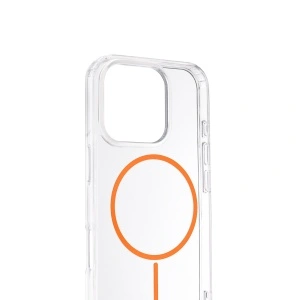 TPU maska Clear COLOR MAGSAFE za iPhone 16 Pro 2024 (6.3") providna
