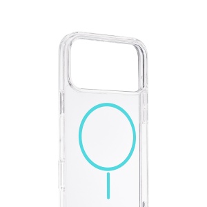 TPU maska Clear Color MagSafe za iPhone 17 Pro MAX 2025 (6.9") providna
