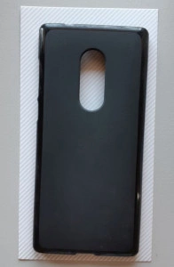 TPU Maska PUDDING Alcatel OT-5086, Alcatel 5 (5.7") 2018, CRNA