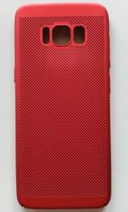 TPU/PC BREATH maska za SM-G950F GALAXY S8, crvena - Img 2
