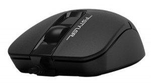 USB Opticki miš A4Tech A4-FM12 BLACK Fstyler, 1200Dpi, 108mm, USB - Img 1