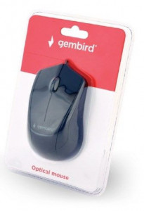 USB Opticki miš Gembird MUS-3B-02, 1000Dpi 3-button black/space USB - Img 2