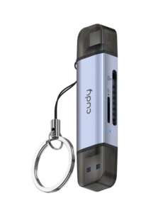Čitač SD memorijskih kartica USB Type-C Cudy UH200 2-in-1 USB 3.0 Card Reader - Img 2