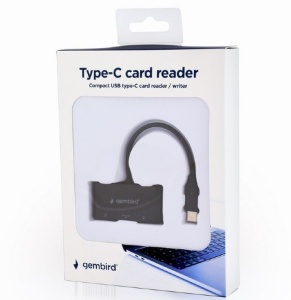 Čitač SD memorijskih kartica USB Type-C Gembird UHB-CR3-02 - Img 2