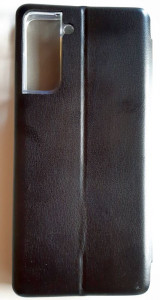 Preklopna futrola FLIP LEATHER za SAMSUNG SM-G996F, Galaxy S21 Plus 2021 (6.7") crna - Img 3