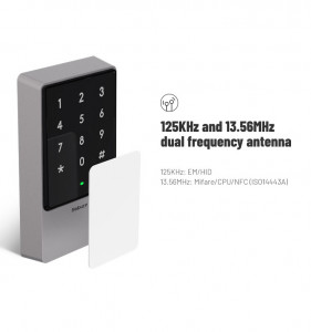 Sebury sTouch2 samostalna kontrola pristupa sa čitačem kartica i tastaturom METALNO KUŠIŠTE - Img 2