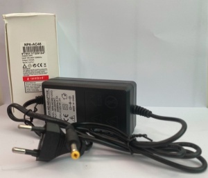 Strujni adapter ispravljač 12V DC 2A, 24W Gembird NPA-AC46** , konektor 5.5x2.1mm