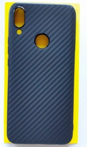 TPU CARBON maska za Huawei P Smart Z 2019, Honor 9X, Y9 Prime 2019 (6.59") crna