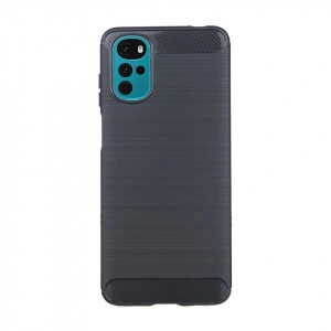 TPU maska BRUSHED za Motorola Moto G22 2022 (6.5") CRNA